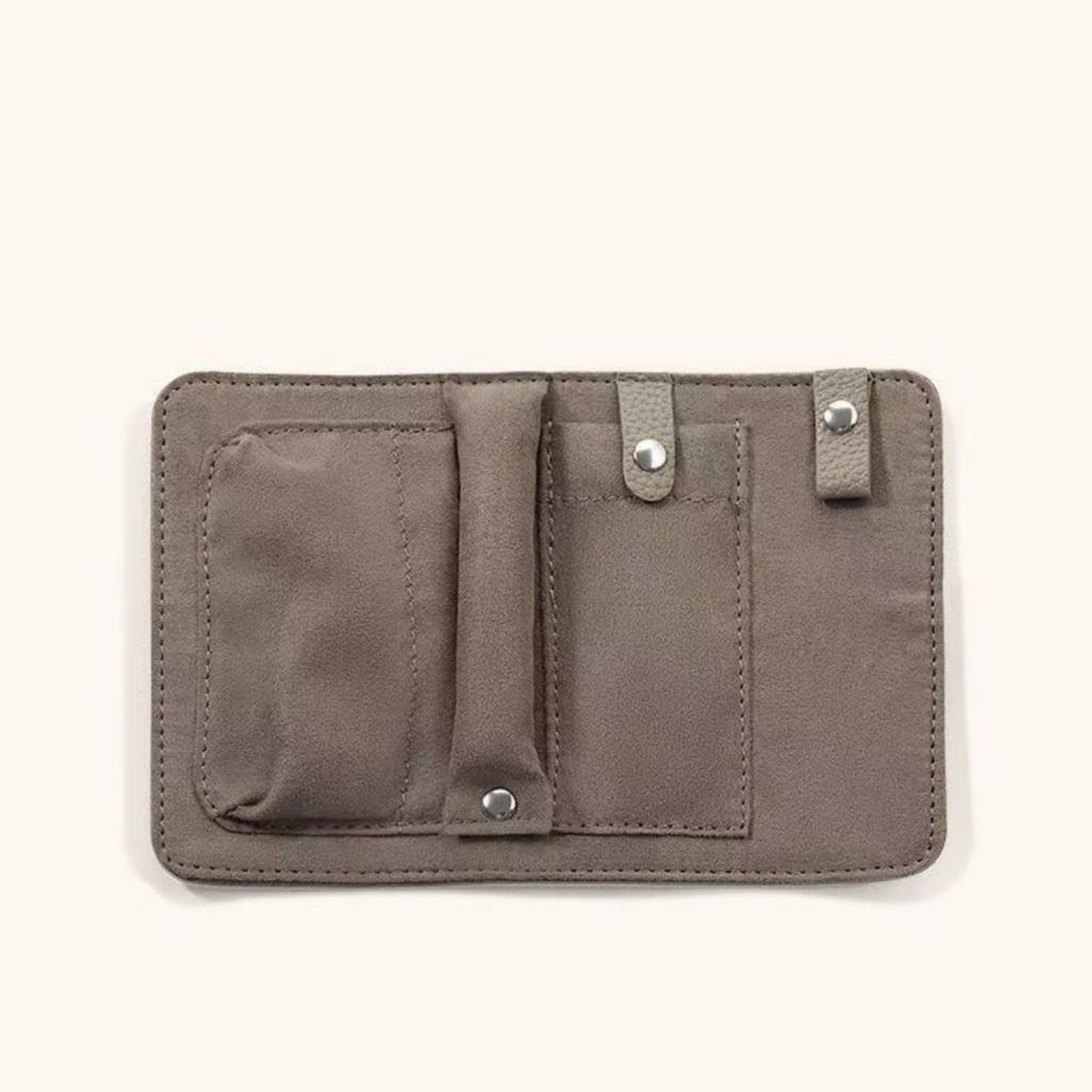 Jewelry Storage Bag, Necklace, Ring, Jewelry Portable Bag, Foldable Small Bag, Divided Jewelry Box