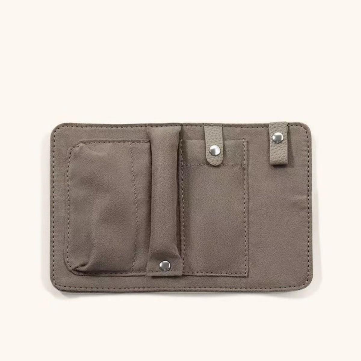 Jewelry Storage Bag, Necklace, Ring, Jewelry Portable Bag, Foldable Small Bag, Divided Jewelry Box