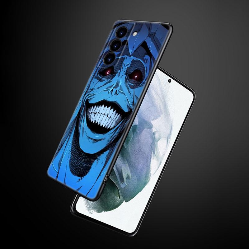 Anime Solo Leveling Phone Case For Samsung Galaxy S22 Pro S21 S20 Ultra FE S10 Lite 5G S10E S9 S8 Plus Soft TPU Black Cover