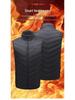 Women's Smart Heated Cotton Vest - Winter Outerwear with Carbon Fiber Electric Heating for Constant Warmth