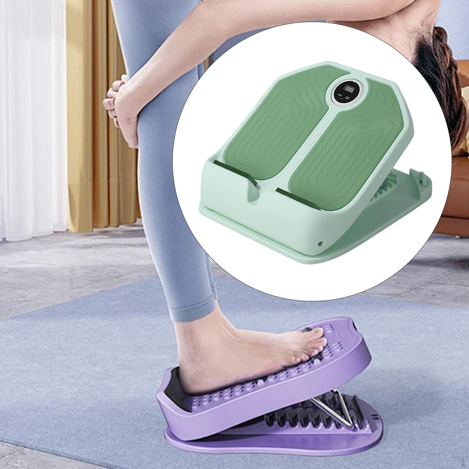 

Доска для растяжки икр 13 уровней регулировки с таймером Складной Портативный Наклонный Растяжитель зелёный