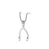 European-Style Simple Herringbone Necklace for Women: Fashionable and Versatile Wishbone Collarbone Chain Jewelry