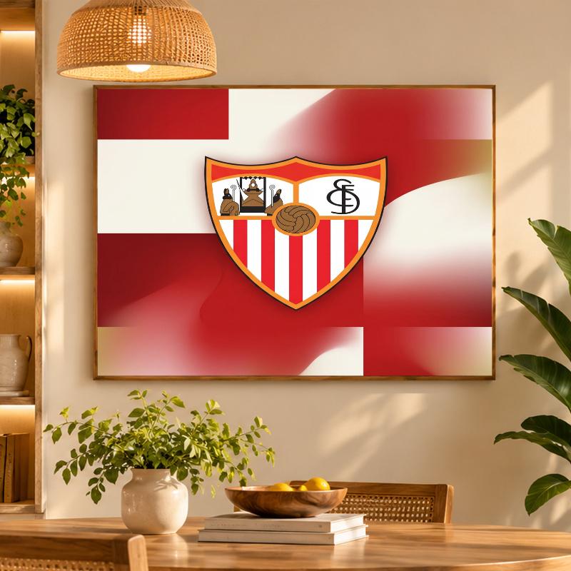 5D Diamond Painting Sevilla FC DIY Full Drill Diamond Art Kit Home Decoration