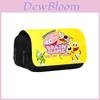Shovelware Brain Game Doublelayer Pencil Case With Fruit Doodle Design For Students And Kids