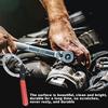 Řetězový klíč na trubky Těžký nastavitelný legovaná ocel Nástroj pro opravy Automobilový řetězový klíč na trubky Pro mechaniky instalatéry Domácí použití