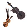 Vintage Leather Violin And Guitar Keychain Miniature Musical Instrument Keyrings Pendant Accessory For Music Lovers