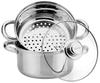 PANELA DE COZINHA A VAPOR KINGHOFF 3 PEÇAS 24cm KH-3318