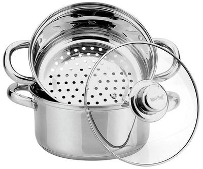 KINGHOFF DAMPFKANNUSS 3-TEILIG 24cm KH-3318
