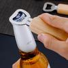 New 10pcs/Set Handheld Wine Beer Soda Glass Cap Bottle Opener for Home Kitchen Bar for Bartender Bottle Opener Rubber Wood Tool 6