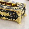 Creative European Square Rectangular Tissue Box Decorative Cover Bathroom Holder Car Office
