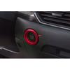 For Mazda CX-5 2017-2024 Red Alloy Start Button One-Click Switch Ring Trim 1PCS