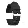 Cinturino per Orologio in Silicone a Rilascio Rapido per Seiko 18mm 20mm 22mm 24mm Gomma Morbida Sostituzione Braccialetto Sportivo Cinturino di Alta Qualità