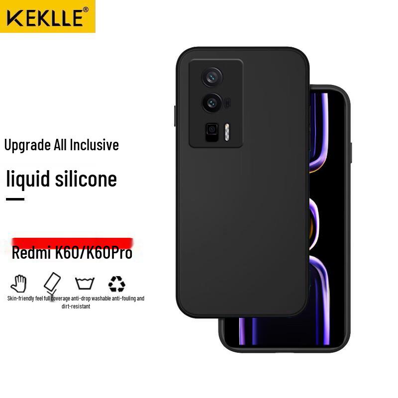 KEKLLE Redmi Anti-Drop Liquid Silicone Phone Case
