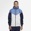 Demi-season Jacket Nike Sportswear Windrunner (AR2209) Photon Dust/stone Blue/midnight Navy/photon Dust