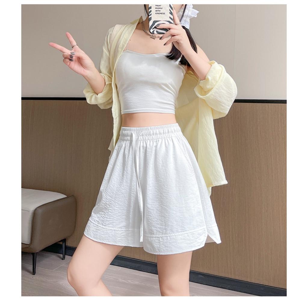 Sports Shorts Women's Spring and Summer Outside, Ice Silk Quick Dry Loose Casual Five Minutes Pants