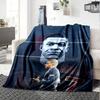 Star Player Kylian Mbappé Blanket Durable Comfort Perfect for Chair Picnics Office for All Occasions Playful Design