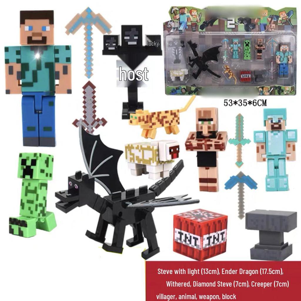 Ender Dragon Building Block Toy Set for Kids