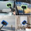 Windshield Cleaning Tool Windshield Cleaning Wand Auto Window Cleaner,5 Pieces Reusable Cloth Pads For Car Interior, Dirty Car Washing Brushes