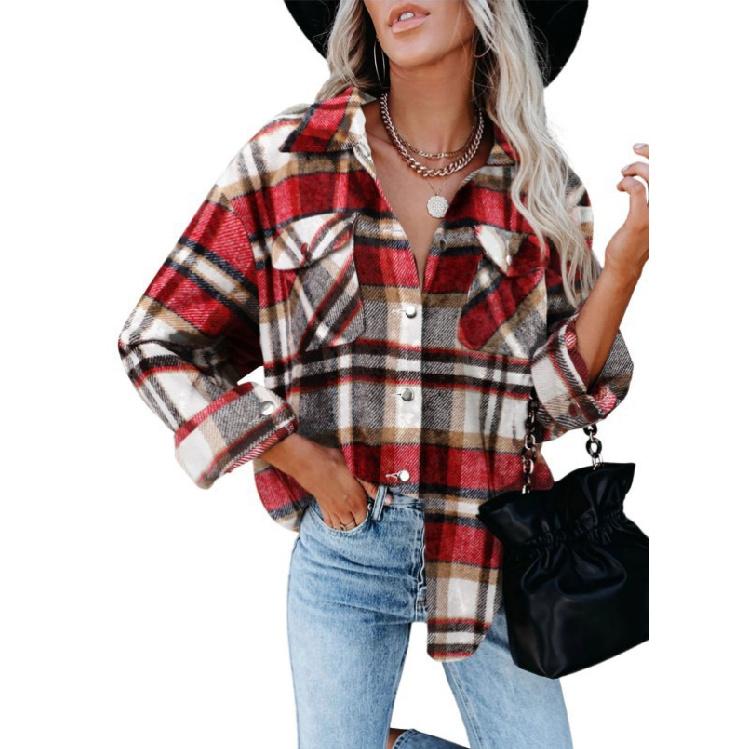 Jarní a podzimní novinka Dámské Univerzální Dlouhý rukáv Každodenní Business Dojíždění Elegantní Pohodlí Sexy spodní košile Top