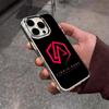 L-LinkinS Park Phone Case For IPhone 17 Air 16 E 15 14 13 12 11 Plus Pro Max Electroplated Transparent Soft Shell