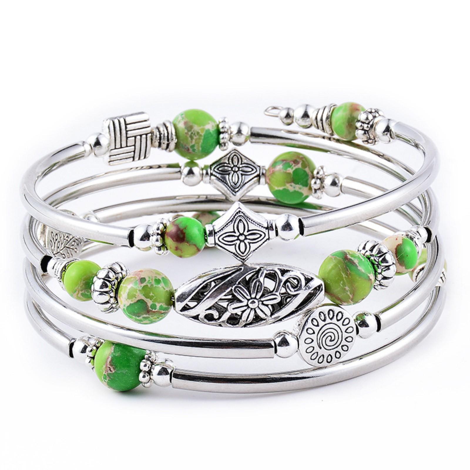 

Многослойные браслеты Уникальные и элегантные ювелирные изделия Браслеты и аксессуары для рук Ювелирные изделия для девочек Подарки