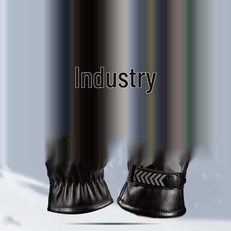 Winter Thermal Reflective Patrol Security Gloves