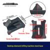 Item No. 04881: Aluminum Desktop Diamond Core Drill Stand Base Plate Frame
