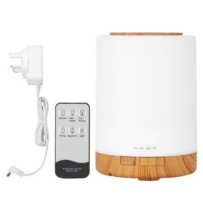 300ml Aromatherapy Essential Oil Diffuser Ultrasonic Air Humidifier with Remote ControlUK Plug