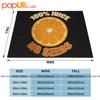 100 Percent Juice No Seeds Orange Ultra-Soft Blanket Quilt Winter Sofa Cover Bed Covers