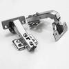 2pcs 90 Degree Buffer Hinge Kitchen Cabinet Hydraulic Hinge Folding Door Large Angle Buffer Hinge Furniture Door Hardware
