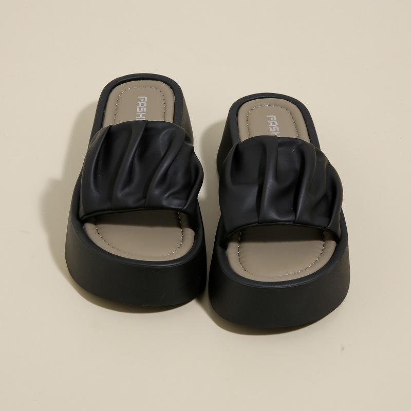 Soft-soled Slippers Women's Summer Outer Wear 2025 New Comfortable One-word Versatile Casual Pregnant Women Cool Slippers