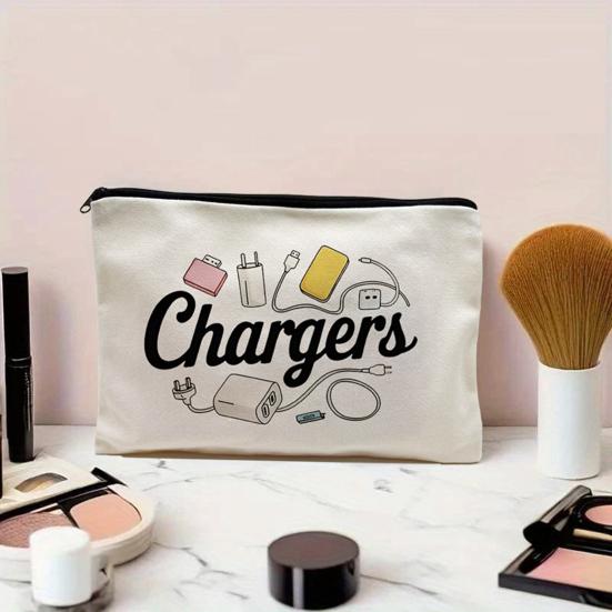 yangyizhi Storage Bag, Large Capacity Travel Organizer, Wear-Resistant Portable Cosmetic Zipper Pouch, for Stationery Makeup And Crafts