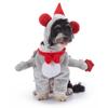 Christmas Pet Costume: Bat, Pirate, Clown, Delivery Outfit for Dogs