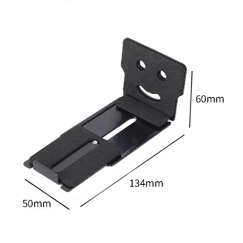 Carbon Steel Soundbar Wall Mount Shelf for TV and Monitor Speakers