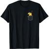 Cocktail To Go In Chest Pocket Tequila Sunrise T-Shirt