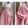 Summer High Waist Wide Leg Pants Loose Flowy Casual  Lightweight Thin Trousers