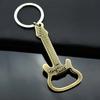 Exquisite Guitar Metal Music Guitar Opener Key Chain Pendant Creative Practical Small Gift Key Ring
