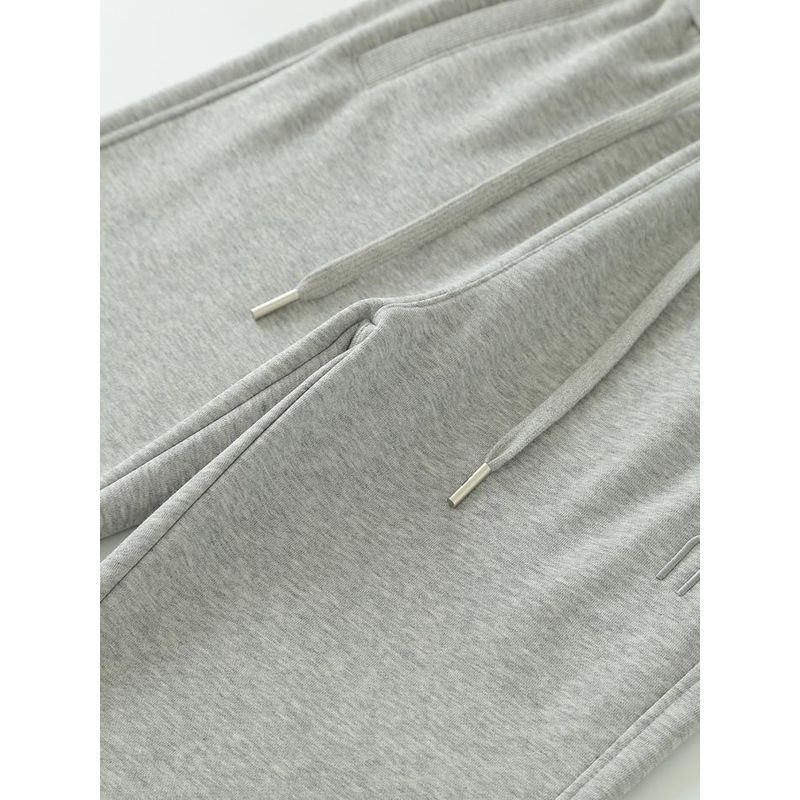 2025 New Sweat pants Women Spring and Autumn Women Loose Ankle-tied Plus size Sweatpants Casual High Waist Drawstring Gray Pants