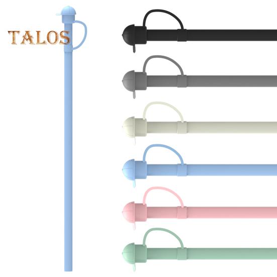 Silicone Straw Cap Dust-Proof Reusable Straw Toppers for Cups Leak Proof Splash Proof Straw Cover Fits Various Cup Eco-friendly Straw Accessory