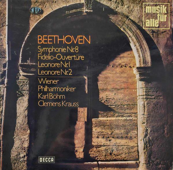 

LP Record WIENER PHILHARMONIKER, KARL BOHM, C - Beethoven, Symphonie Nr. 8 / Fideli ND602 Decca 1973 Germany Classical Used