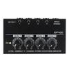Audio HA400 4 Channel Headphone Amplifier Stereo Audio Amp 12V Power Adapter