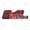 Car Styling DFETRY 3D Metal Chrome Zinc Alloy Adhensive Emblem 5.0L 5.7L 6.0L 6.2L 6.4L 7.0L Body Trunk Fender Badge Accessory