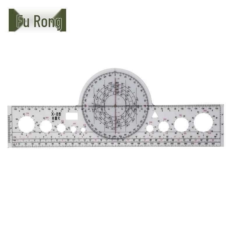 Fuzhong Multifunction Navigation Vector Ruler