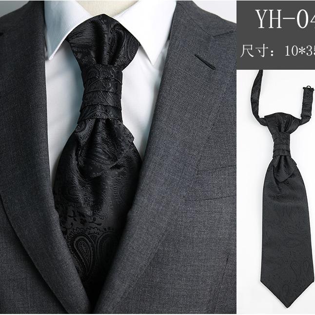 Men'S Tie, Wedding Groom Dinner Meeting Suit Gentleman'S Dress British Burgundy Silk Hong Kong Knot