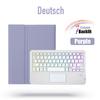Bluetooth Touchpad Backlit Keyboard Case For Samsung Galaxy Tab S6 Lite 10.4 P610 P615 With Pen Slot Tablet TPU Protective Cover