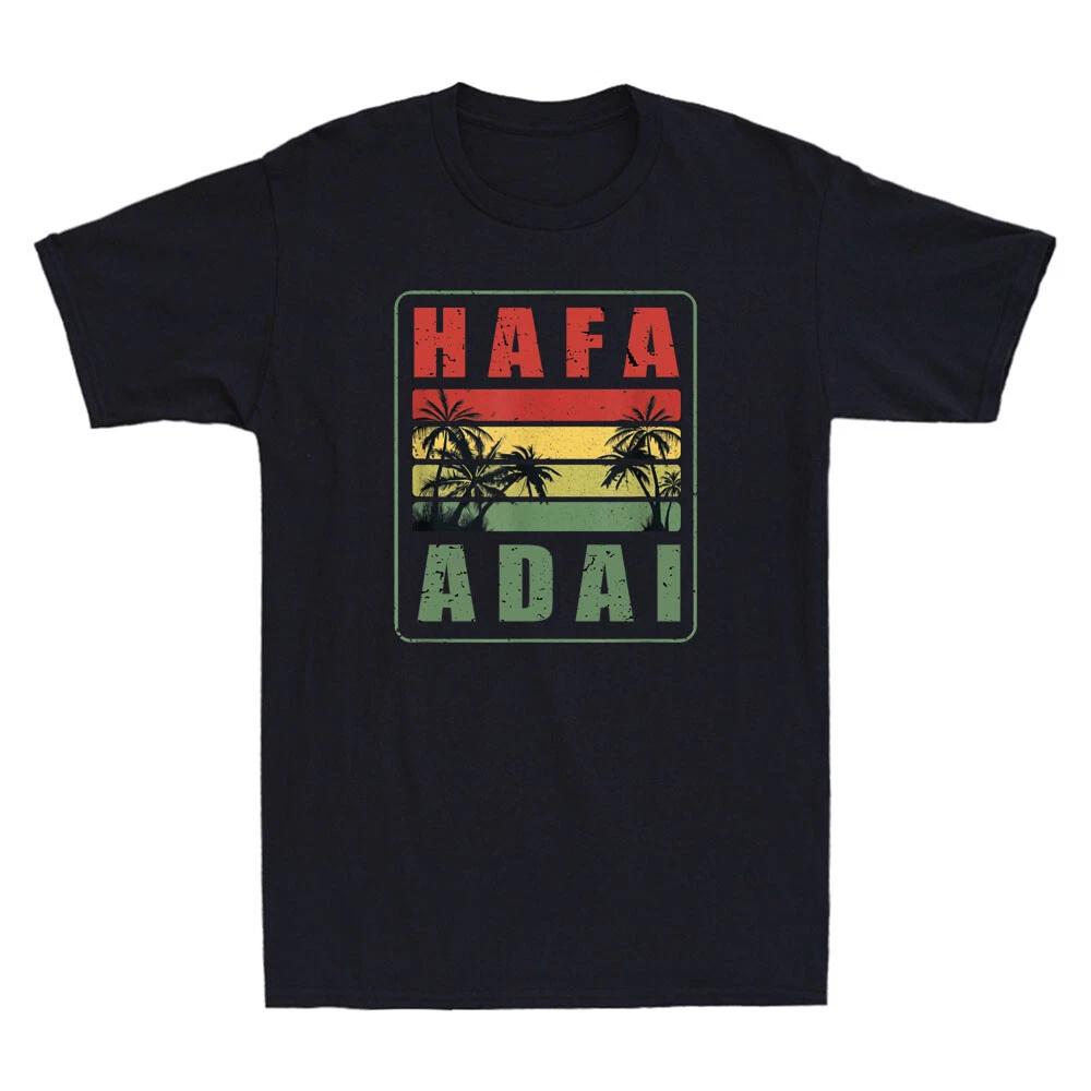 Chamorro Guamanian Hafa Adai Funny Beach Vacation Graphic Vintage Men s T-Shirt M