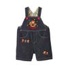 Stylish Kids' Clothing: Embroidered Trojan Horse & Bear Overalls, Shorts, and Jeans for Boys & Girls