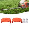 2Pcs Trimmer Spool Line Cap Cover 385022-03  For Black & Decker GH400 GL4525 GL5028 GLC120 GLC13  GLC14 GLC1423 GLC1823L GLC1825