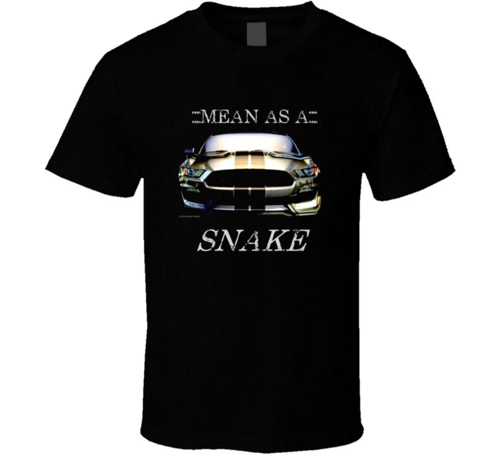Mean As A Snake Mustang 2016 Musclecar Gift T Shirt XL