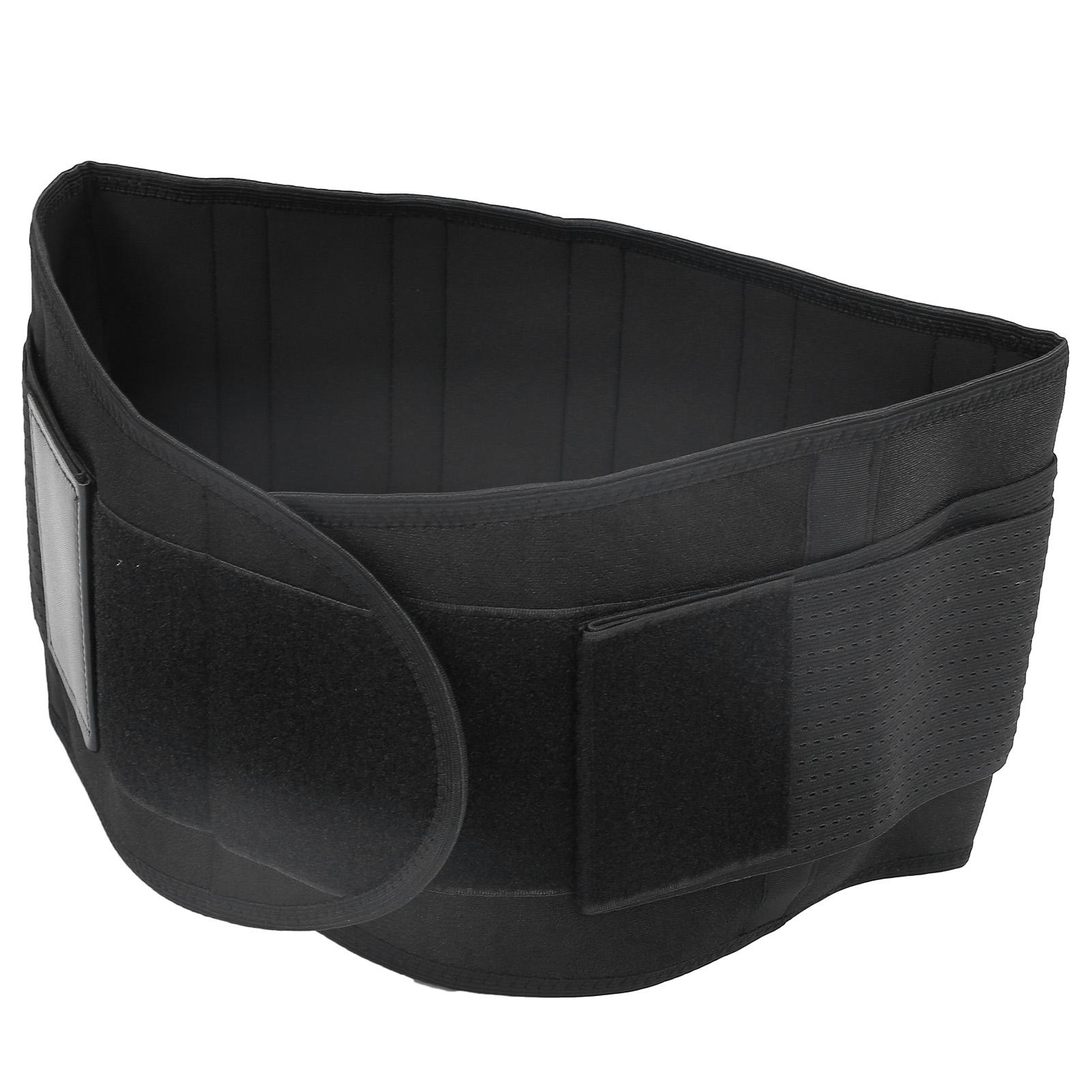 Sports Waist Belt Adjustable Lumbar Support Brace for Fitness Work Out Posture CorrectionXL
